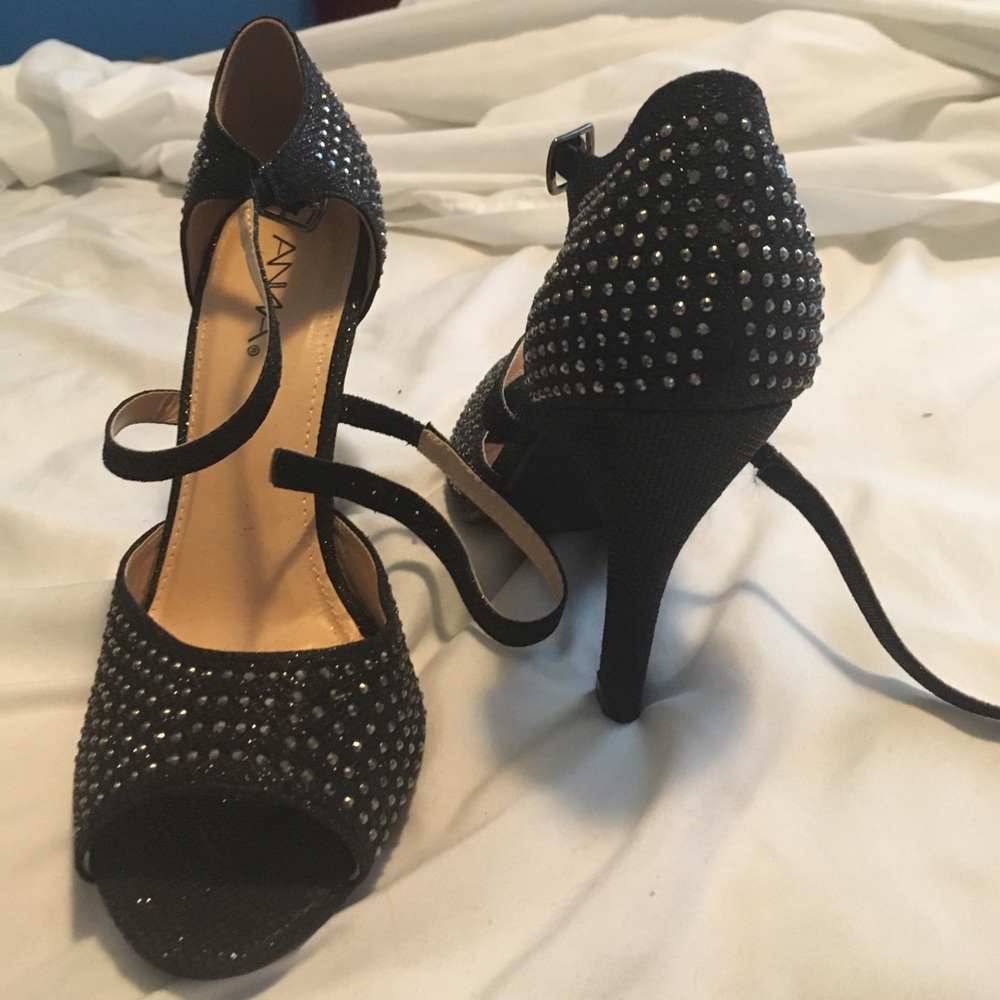 Sequined High Heel